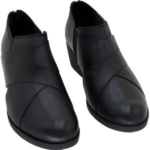 Clarks Charlten Gema Black Block Heel Bootie Women's US 8.5M